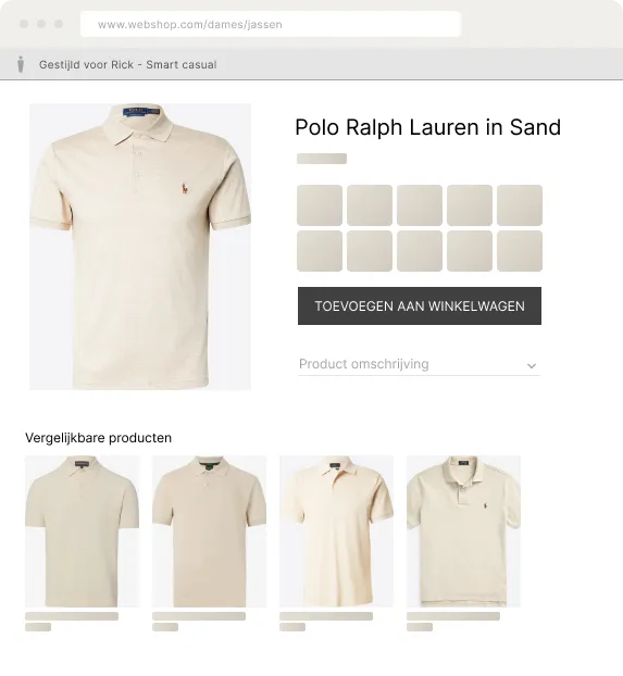 Voorbeeld van AI Search
